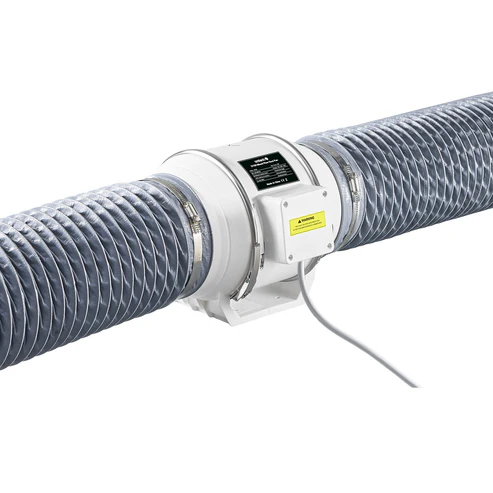 Extractor Industrial y Ventilador de Conducto para Cortadoras Láser | LAP-0400