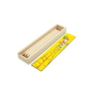 Estuche de madera con 8 lápices