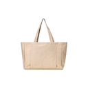 Tote Bag Yoga de Lino Oscuro 