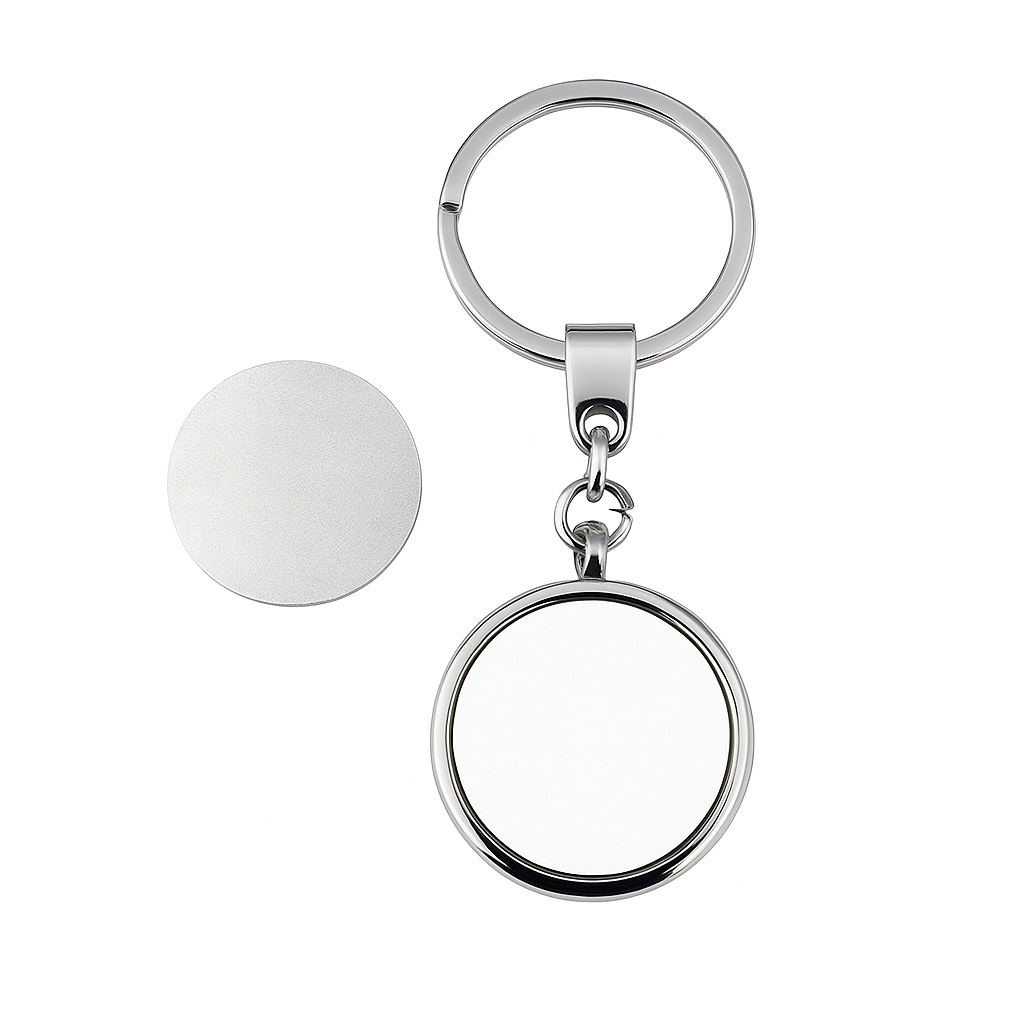 Llavero de Balón de Fútbol Metálico 