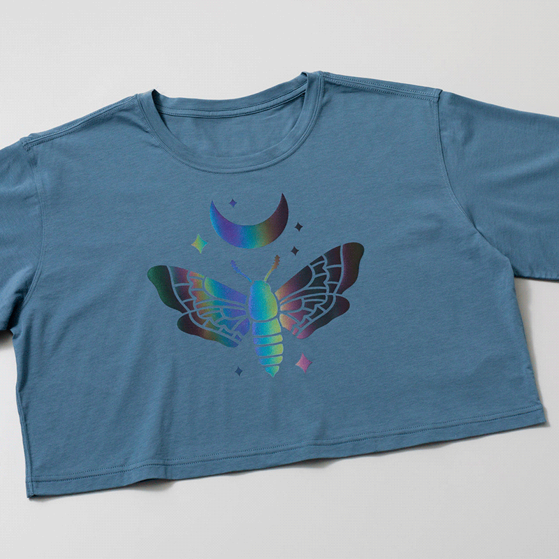 Cricut Vinilo Termoadhesivo Reflectante (Arcoíris)