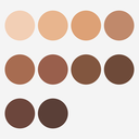 Cricut Vinilo Termoadhesivo Iron-On Skin Tone | 10 uds.