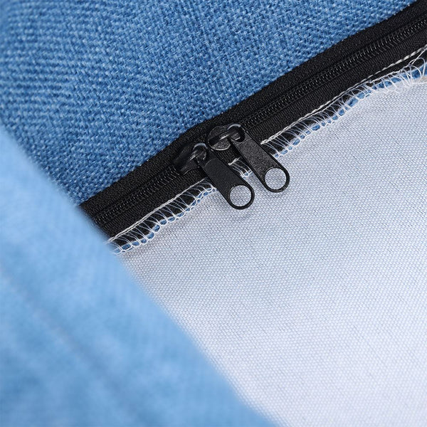 Cama Azul para Mascotas de Lino