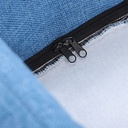 Cama Azul para Mascotas de Lino