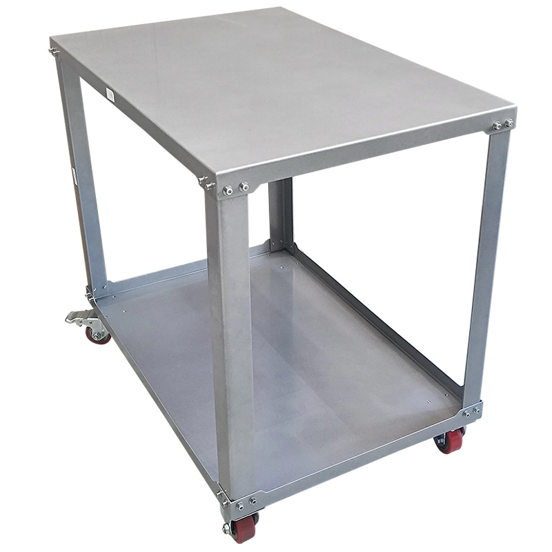 Mesa con Ruedas para Plancha Compacta y Resistente | 80 × 74 × 54 cm