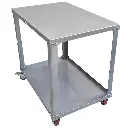 Mesa con Ruedas para Plancha Compacta y Resistente | 80 × 74 × 54 cm