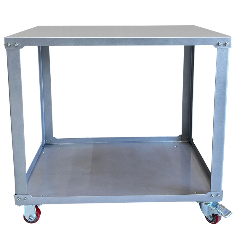 Mesa con Ruedas para Plancha Compacta y Resistente | 80 × 74 × 54 cm