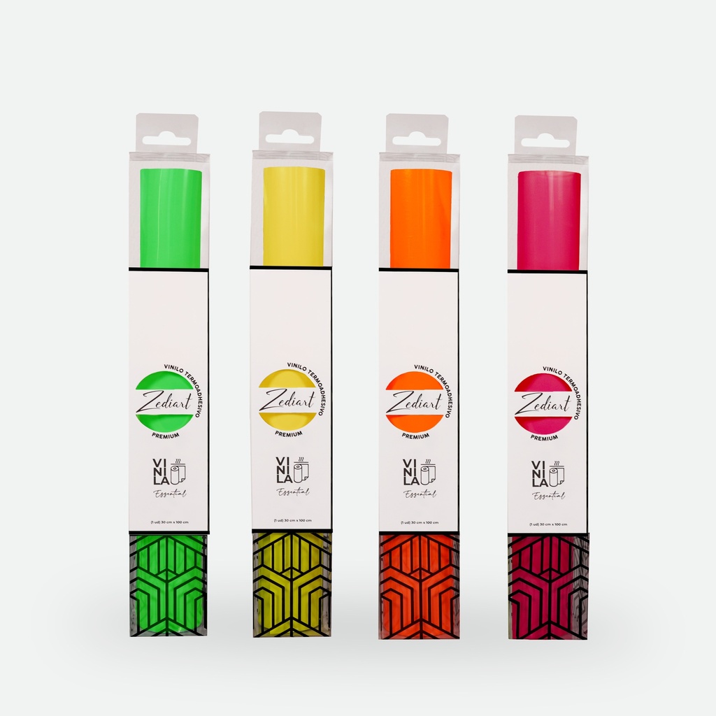 Vinilo Termoadhesivo Zediart Essential Neon