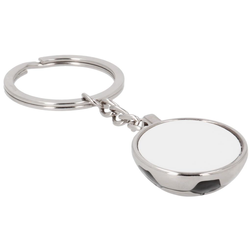 Llavero de Balón de Fútbol Metálico 