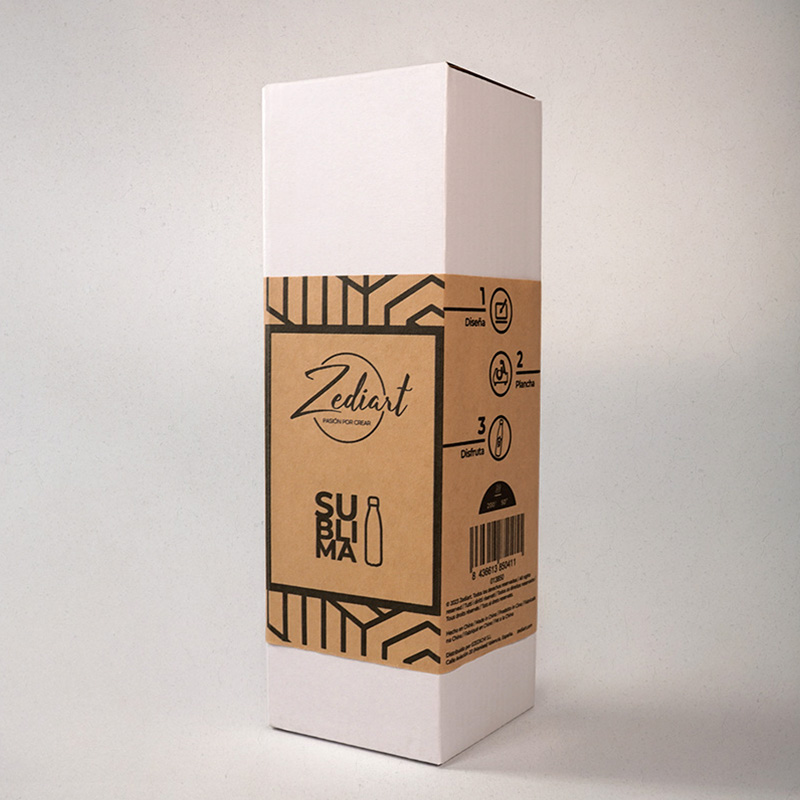 Botella Termo de Acero Inoxidable Zediart