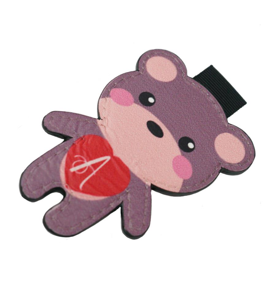 Llavero acolchado oso