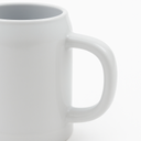 Jarra de cerveza blanca 500ml