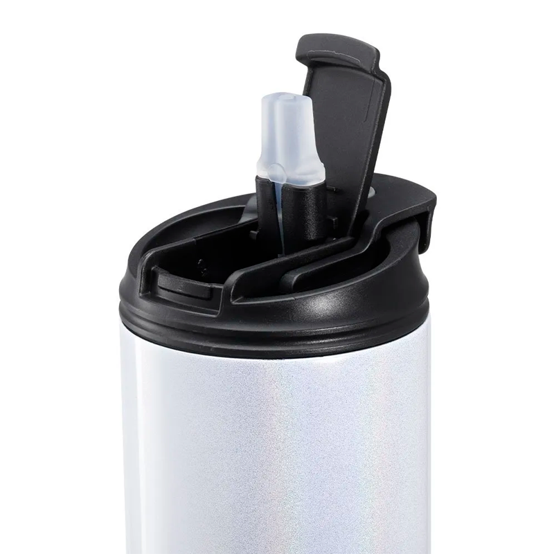 Vaso Térmico Acero Inoxidable Blanco Arcoíris