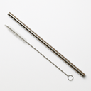 Vaso con pajita de acero inox 450ml