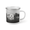 Taza de Metal con Borde Plata 11oz