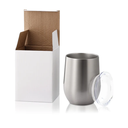 Vaso Térmico de Aluminio con Tapa 12oz