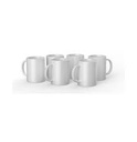 Pack de 6 tazas de cerámica blancas de Cricut 15oz