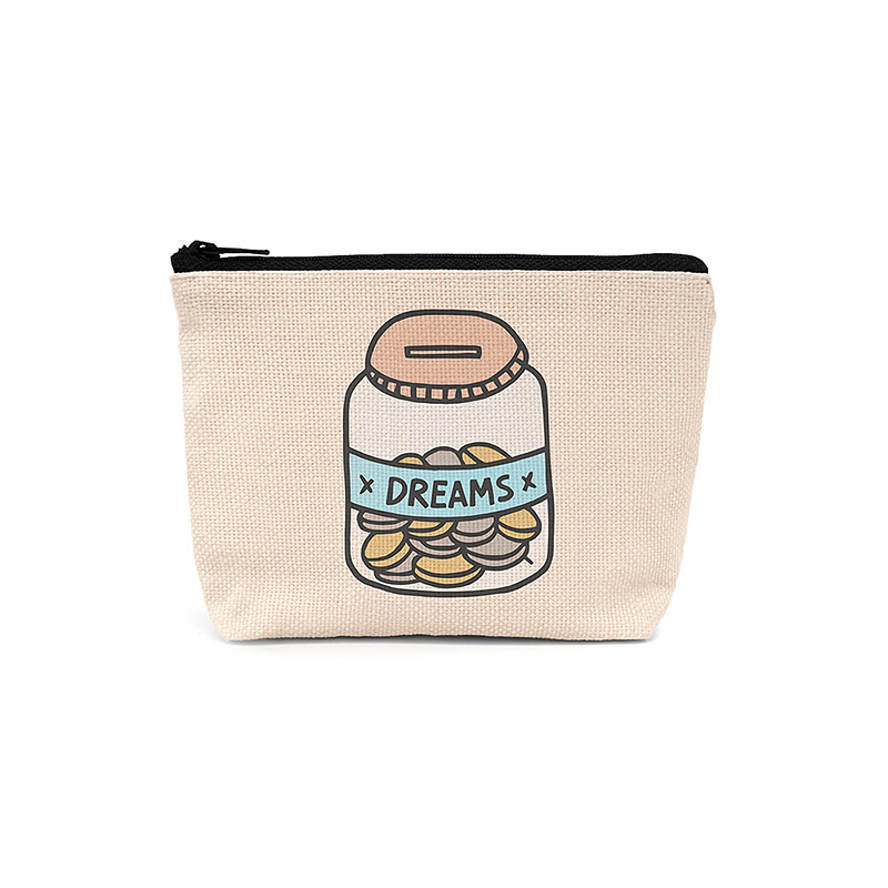 Monedero Lino 15x12,5cm