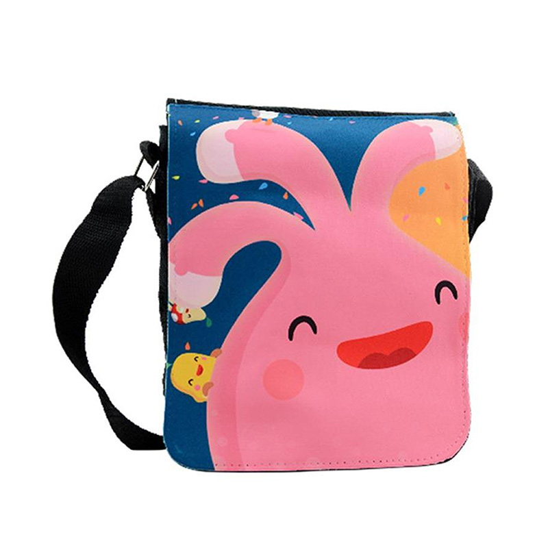 Bolso pequeño negro para sublimación