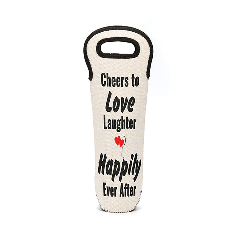 Bolsa Térmica de Lino para Botella