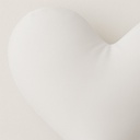 Funda de Cojín con Forma de Corazón