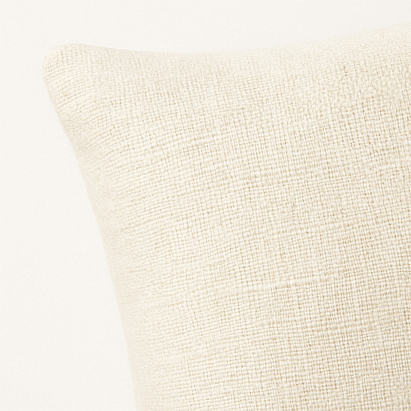 Funda de cojín de lino 40x40 cm