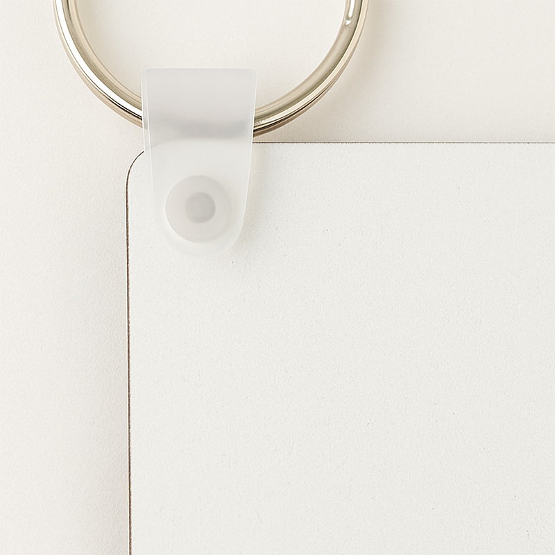 Llavero Rectangular Doble Cara MDF