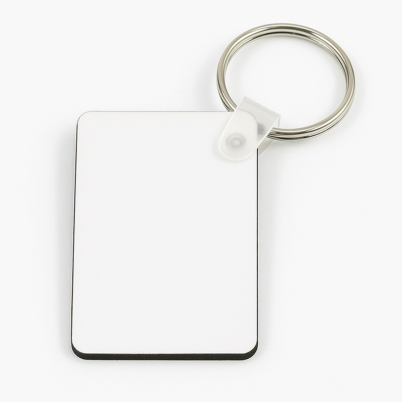 Llavero Rectangular Doble Cara MDF
