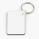 Llavero Rectangular Doble Cara MDF