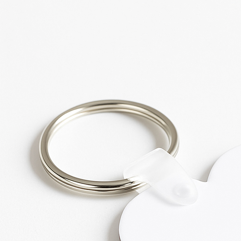 Llavero de Corazón de Plástico