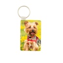 Llavero Rectangular de Plástico