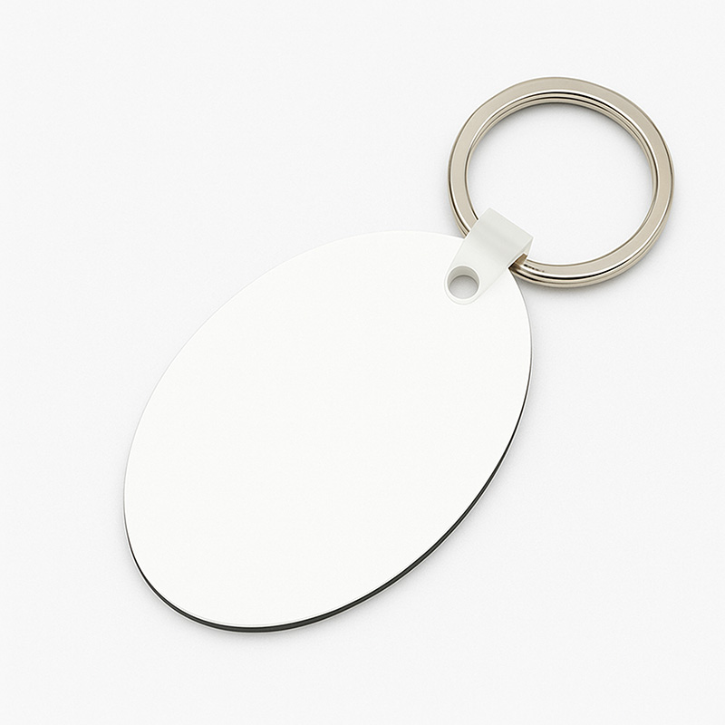 Llavero de madera óvalo