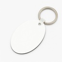 Llavero de madera óvalo