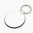 Llavero de madera redondo