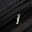 Cartera con monedero grande color negro