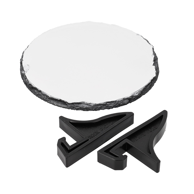 Portafotos de piedra de pizarra