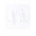 Chancla de Adulto Blanca para Sublimación