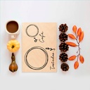 Placa de madera para sublimar, 20x28 cm