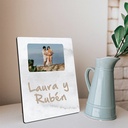 Marco de Foto con Ventana Lateral MDF