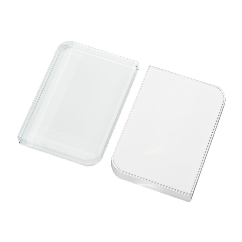 Fotocristal para sublimar con bordes redondeados