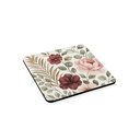 Posavasos Cuadrado MDF con Base de Corcho