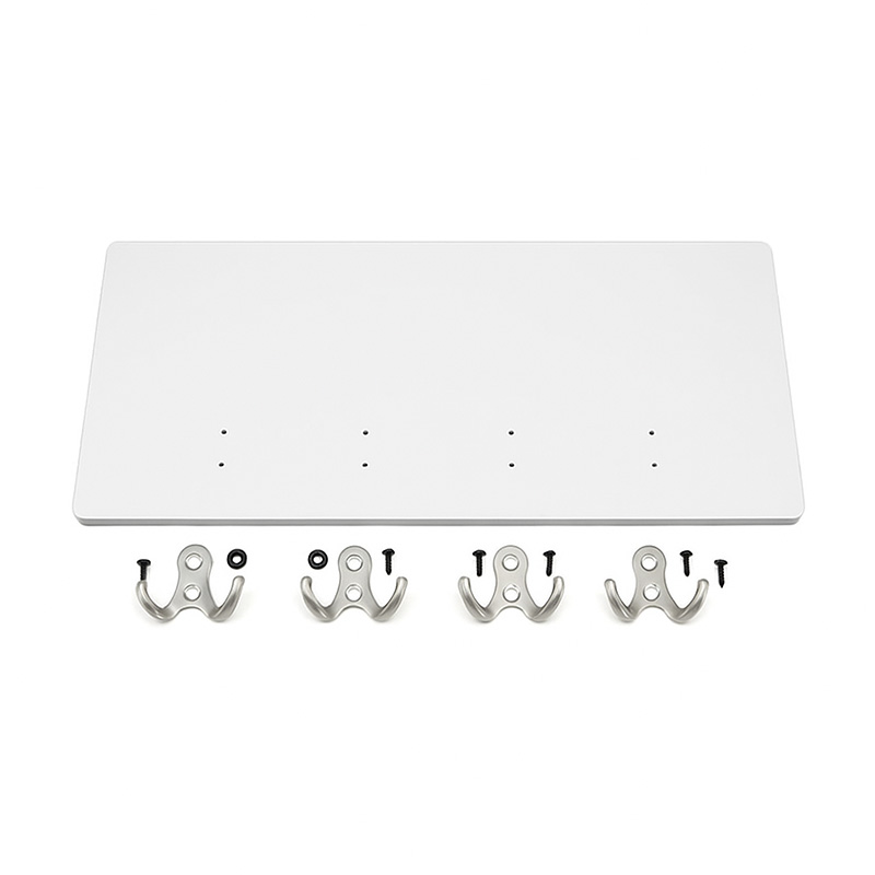 Colgador de madera con perchas sublimable