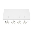 Colgador de madera con perchas sublimable