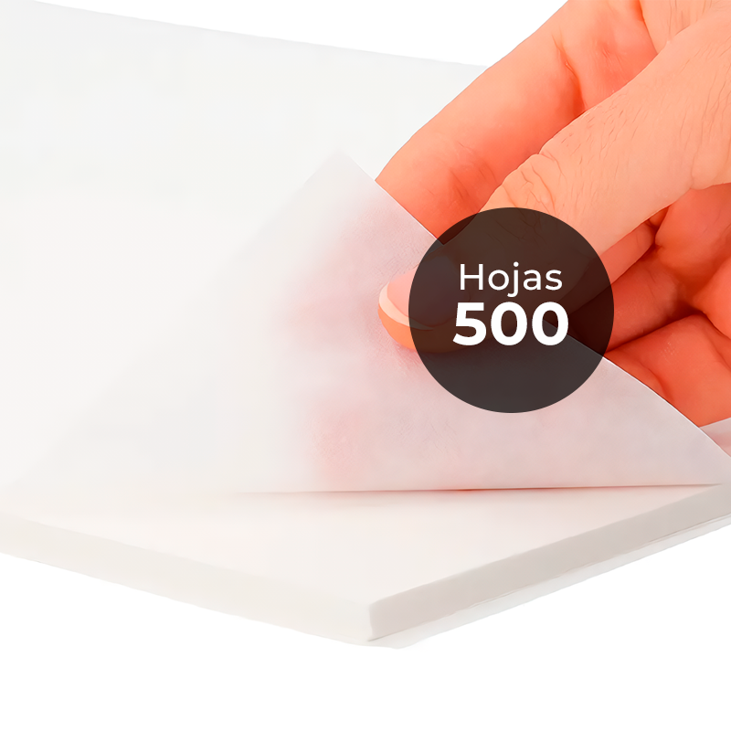 Papel Protector Siliconado Blanco 41 gr 40x60 cm 500 hojas