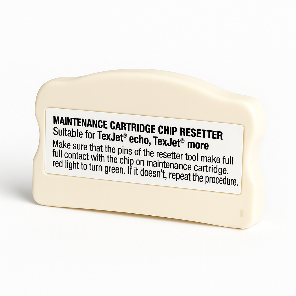 Reseter Tanque Mantenimiento TexJet Echo/Echo2/Plu