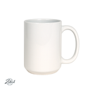 Taza sublimación blanca premium AAA Zediart con caja (15 oz)