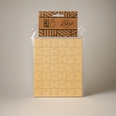 Zediart Puzzle de madera natural 60 piezas