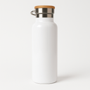 Botella portátil de acero inoxidable con asa