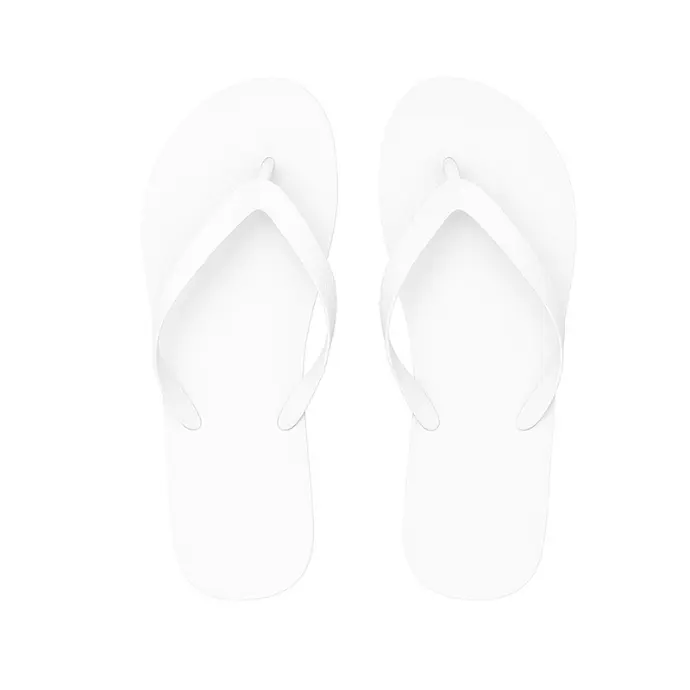 Chancla de Adulto Blanca para Sublimación