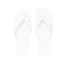 Chancla blanca sublimación para adultos